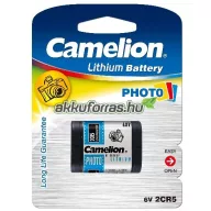 Camelion 2CR5 6V Lithium fotó elem