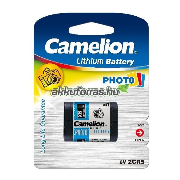 Camelion 2CR5 6V Foto lithium elem