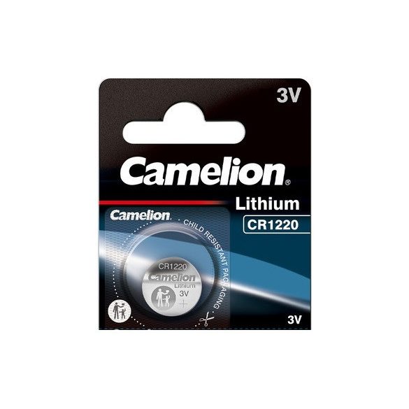 Camelion CR1220, 5012LC 3V Lithium gombelem