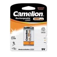 Camelon 250mAh HR22 NiMh akkumulátor 9V tölthető elem