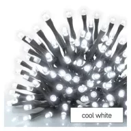   Standard LED sorolható karácsonyi füzér – jégcsapok, 2,5 m, kültéri, hideg fehér D1CC01