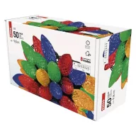    LED karácsonyi fényfüzér, színes égők, 9,8 m, multicolor, többfunkciós D5ZM01
