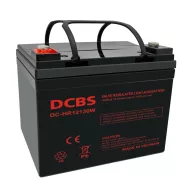 DCBS 12V 33Ah DC HR12130W Highrate /  Longlife zárt ólomsavas zselés akkumulátor