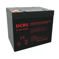 DCBS 12V 55Ah DC HR12200W Highrate / Longlife zárt ólomsavas zselés akkumulátor