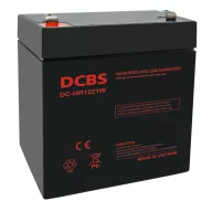   DCBS 12V 5Ah DC-HR1221W Highrate zárt ólomsavas zselés akkumulátor