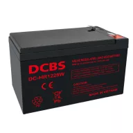 DCBS 12V 7Ah DC-HR1228W F2 Highrate / Longlife zárt ólomsavas zselés akkumulátor