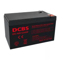 DCBS 12V 9Ah DC HR1234W F2 Highrate / Longlife zárt ólomsavas zselés akkumulátor