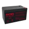 DCBS 12V 9Ah DC HR1234W F2 Highrate / Longlife zárt ólomsavas zselés akkumulátor