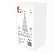    Kerámia LED-es fa hóemberekkel, 33,5 cm, 2x AA, meleg fehér, időzítő DCLW31