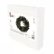  LED karácsonyi koszorú, 40 cm, 2x AA, beltéri, meleg fehér, időzítő DCTW05
