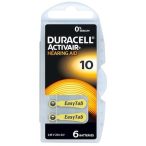   Duracell ACTIVAIR 10 PR10 PR230 A10 DA10 hallókészülék elem