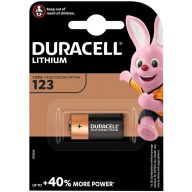 Duracell CR123 CR17345 3V Lithium fotó elem