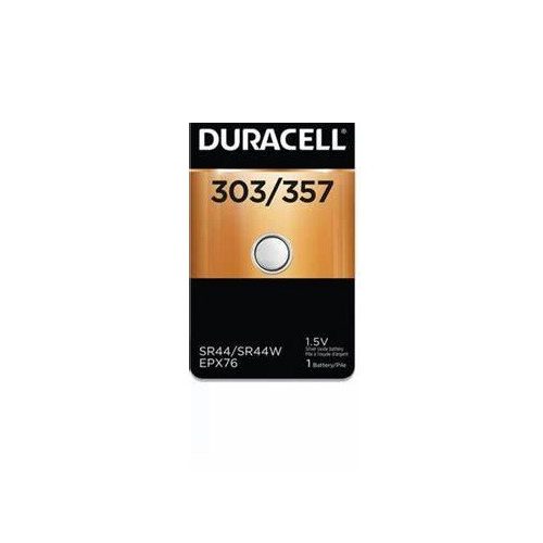 Duracell 357 303 SR44W 1,5V Silver Oxide gombelem bl/2