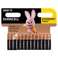   Duracell Basic LR03/12 MN2400 Alkaline 1,5V tartós AAA mikro elem