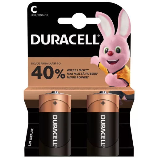 Duracell Basic Alkaline LR14/2BP MN1400 1,5V tartós C baby elem