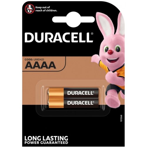 Duracell LR61/2 25A LR8D425 MX2500 1,5V tartós AAAA mikro elem