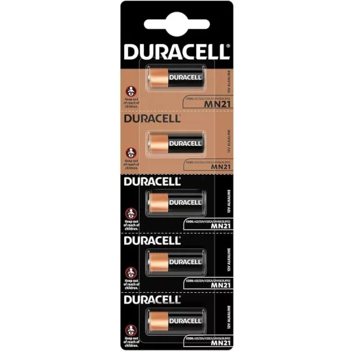 Duracell MN21/5 A23 23A Alkaline 12V távirányító elem