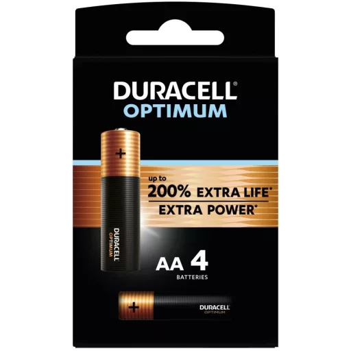 Duracell OPTIMUM LR6/4 MN1500 Alkaline 1,5V tartós AA ceruza elem