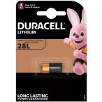 Duracell 28L PX28 A544 4LR44 Lithium 6V elem