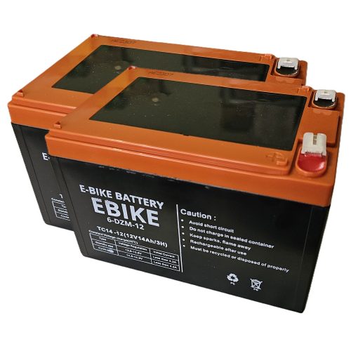 EBIKE 24V 14Ah 6-DZM-12 sarus elektromos kerékpár akkumulátor 