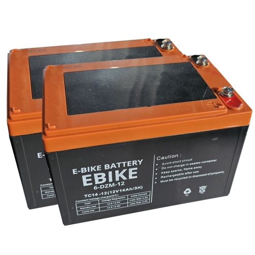 EBIKE 6-DZM-12 24V 14Ah csavaros elektromos kerékpár akkumulátor