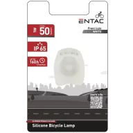 Entac Biciklilámpa 1 db Plasztik Fehér