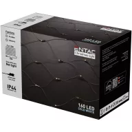 Entac Karácsonyi IP44 Háló 160 LED 2m x 1,5m hideg fehér