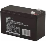 EMOS 12V 7,2Ah F2 B9674 zárt ólomsavas zselés akkumulátor