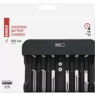   EMOS N9361 AA ceruza AAA mikro C baby D góliát 9V elem töltő