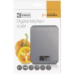 EMOS EV012 ezüst digitális konyhai mérleg