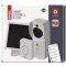 GoSmart Vezeték nélküli akkumulátoros video kaputelefon IP-09D Wi-Fi és napelem H4030