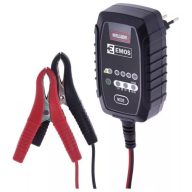 EMOS 12V 0,8A 6V 0,8A 12,8V 0,8A Li-ion Li-FePO4 AGM N1015 intelligens akkumulátor töltő