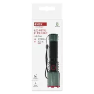   EMOS tölthető fém zseblámpa 1200lm 2200mAh P3121 akkumulátoros lámpa