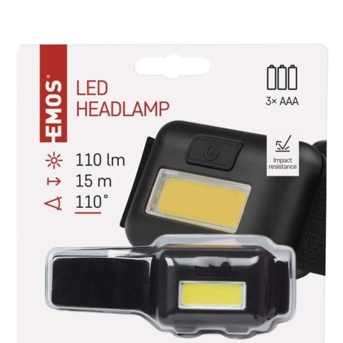 EMOS COB LED Fejlámpa 1W 110lm P3537