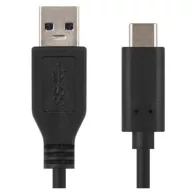   EMOS SM7021BL töltő- és adatkábel USB-A 3.0 / USB-C 3.1, 1 m, fekete SM7021BL