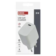 EMOS Univerzális USB töltő GaN PD 20 W max. V01G20