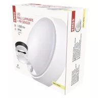    EMOS LED mennyezeti lámpa ZURI 14W 1000lm PIR érzékelővel IP54 meleg fehér ZM3131
