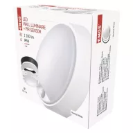   EMOS LED mennyezeti lámpa ZURI 14W 1100lm IP54 PIR érzékelővel természetes fehér ZM3231