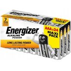   Energizer Alkaline Power AAA mikró alkáli elem LR03/24db MAXI PACK