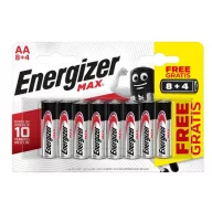Energizer Max LR6/8+4 Alkaline 1,5V tartós AA ceruza elem