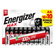 Energizer Max LR6/20 Alkaline 1,5V tartós AA ceruza elem