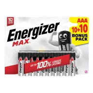 Energizer Max LR03/20 Alkaline 1,5V tartós AAA mikro elem