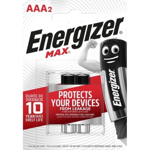 Energizer Max LR03/2 1,5V tartós AAA mikro elem