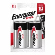 Energizer MAX Alkaline LR20/2 1,5V tartós D góliát elem