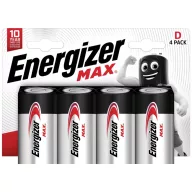 Energizer MAX Alkaline LR20/4 1,5V tartós D góliát elem