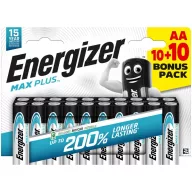   Energizer MAX Plus LR6/20 Alkaline 1,5V tartós AA ceruza elem
