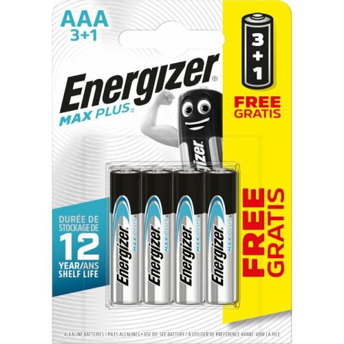 Energizer MAX Plus LR03/4 1,5V tartós AAA mikro elem