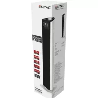   Entac Hordozható PTC Fűtőtorony Fehér LED Kijelzővel 2000W 74cm