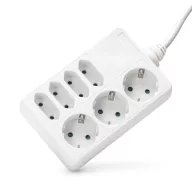 Entac M1 Elosztó 7 Foglalat 3x16A 4x2.5A 1,5m 3G1.5