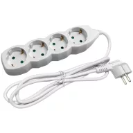 Entac S1 Elosztó 4 Foglalat 1,5m 3G1.5